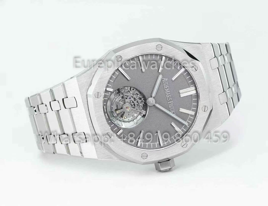 Audemars Piguet Royal Oak Tourbillon 26530ST.OO.1220ST.01 BBS Fabbrica versione migliore 1:1 Grigio smooth quadrante