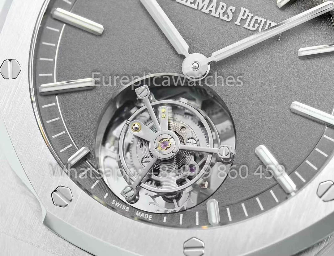 Audemars Piguet Royal Oak Tourbillon 26530ST.OO.1220ST.01 BBS Fabbrica versione migliore 1:1 Grigio smooth quadrante