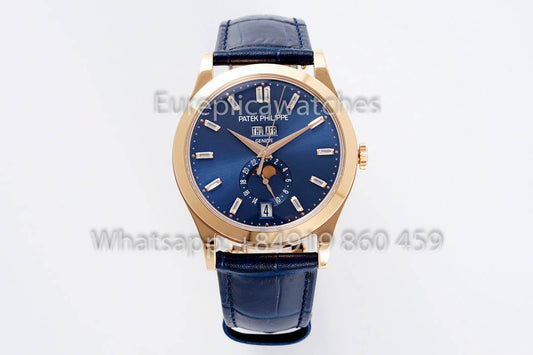 Patek Philippe Complications 5396R-015  PPF Fabbrica versione migliore 1:1 Blue Dial Rose Gold