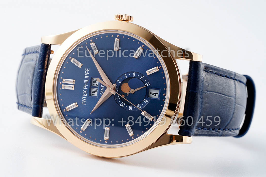 Patek Philippe Complications 5396R-015  PPF Fabbrica versione migliore 1:1 Blue Dial Rose Gold