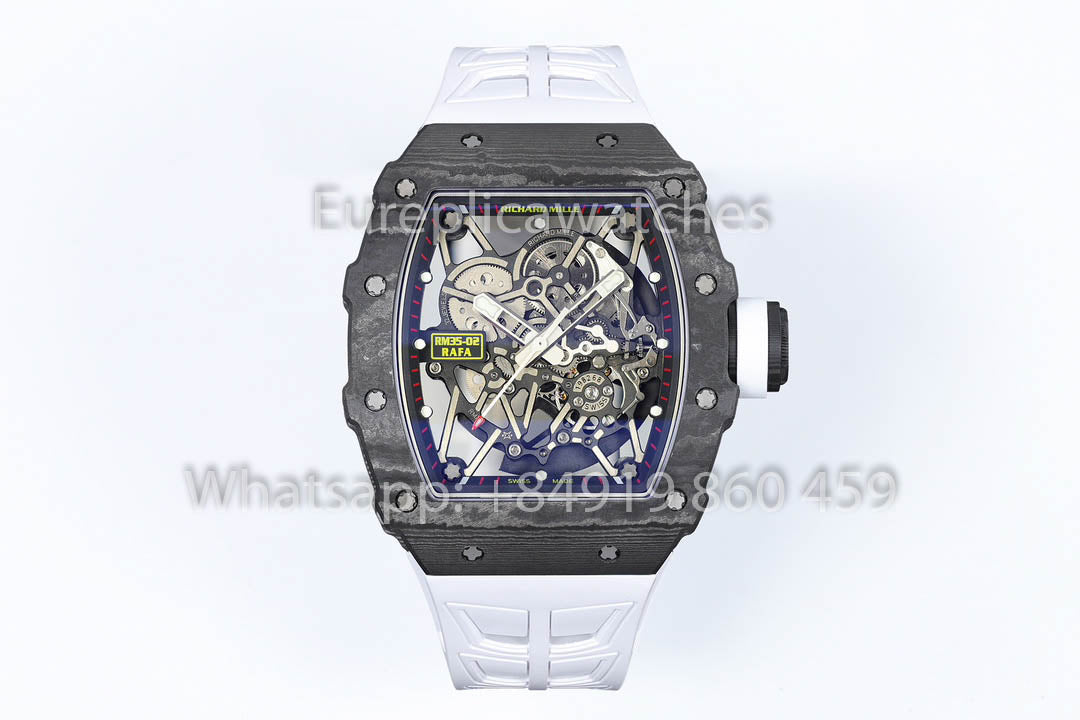 Richard Mille RM35-02 Rafael Nadal Carbon TPT versione migliore 1:1 ZF Fabbrica 2025 Version