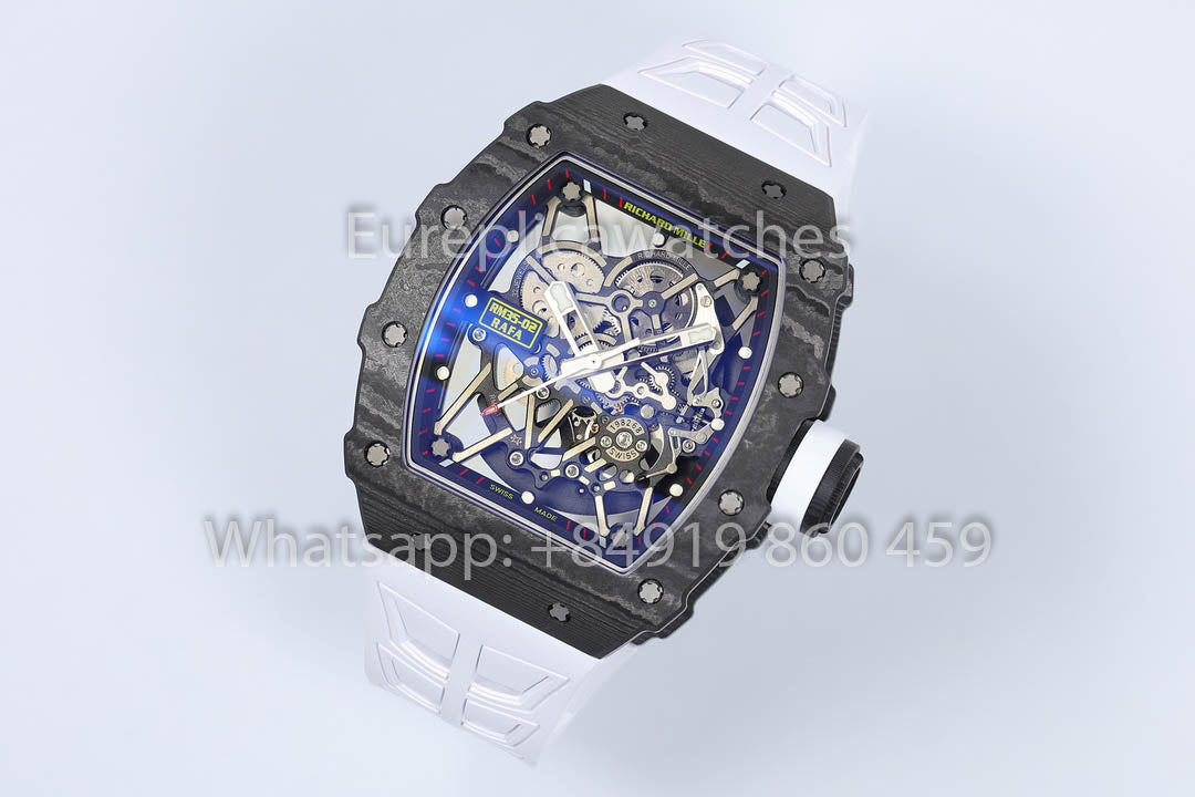 Richard Mille RM35-02 Rafael Nadal Carbon TPT versione migliore 1:1 ZF Fabbrica 2025 Version