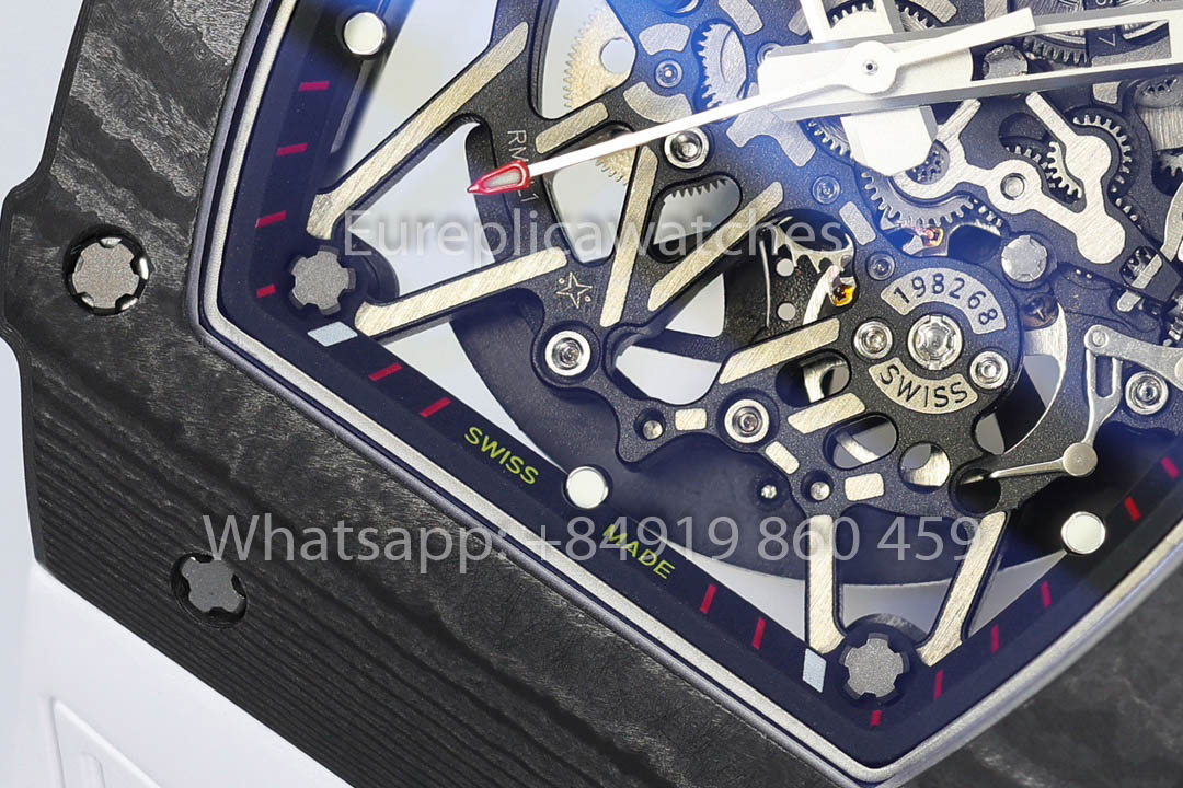 Richard Mille RM35-02 Rafael Nadal Carbon TPT versione migliore 1:1 ZF Fabbrica 2025 Version