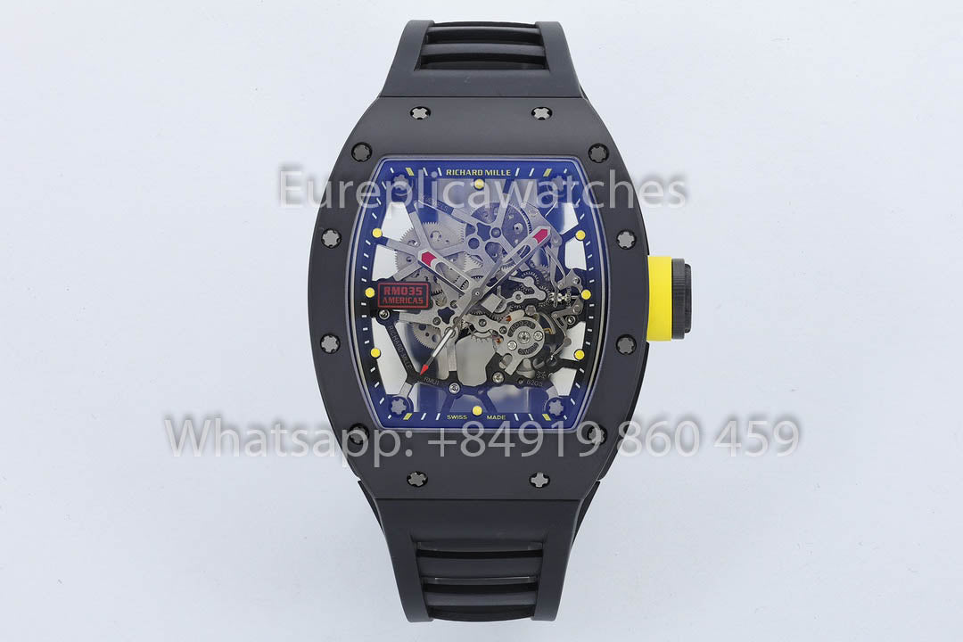 Richard Mille RM035 Americas Gold Toro versione migliore 1:1 ZF Fabbrica