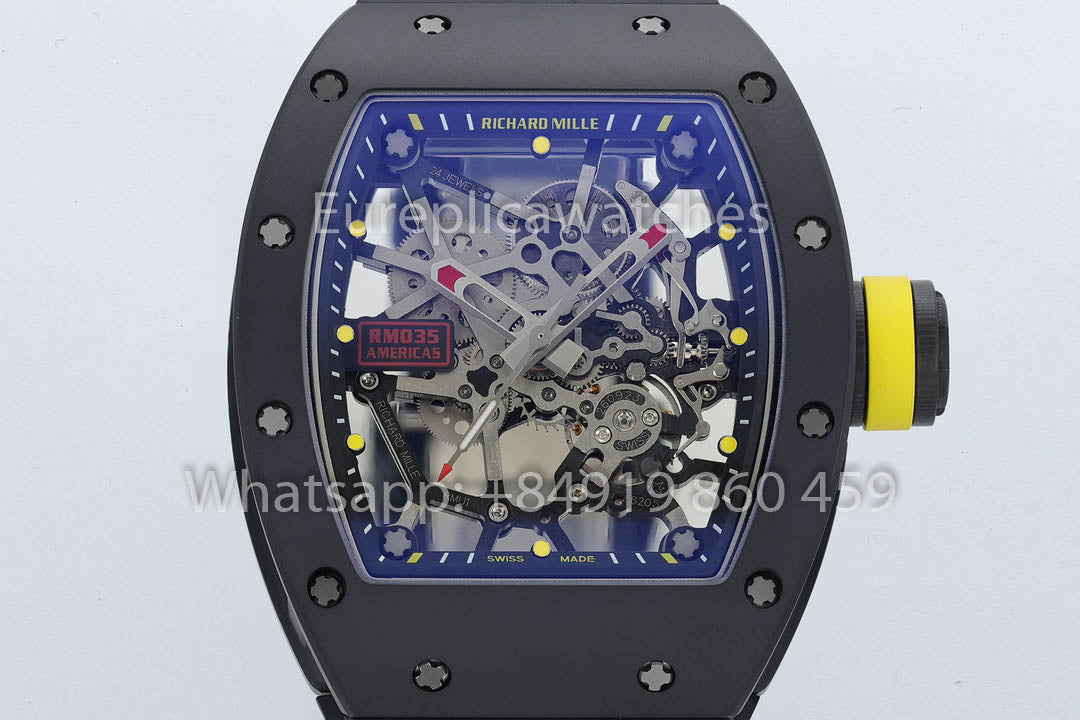 Richard Mille RM035 Americas Gold Toro versione migliore 1:1 ZF Fabbrica