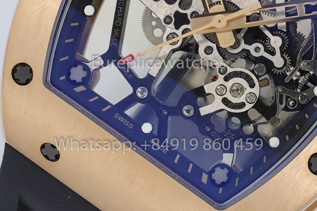 Richard Mille RM035 Americas Gold Toro versione migliore 1:1 ZF Fabbrica