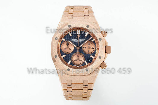 Audemars Piguet Royal Oak 26239OR quadrante blu Frosted Oro 41mm APS Fabbrica versione migliore 1:1