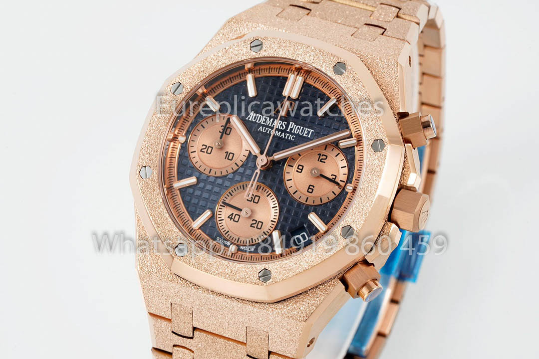 Audemars Piguet Royal Oak 26239OR quadrante blu Frosted Oro 41mm APS Fabbrica versione migliore 1:1