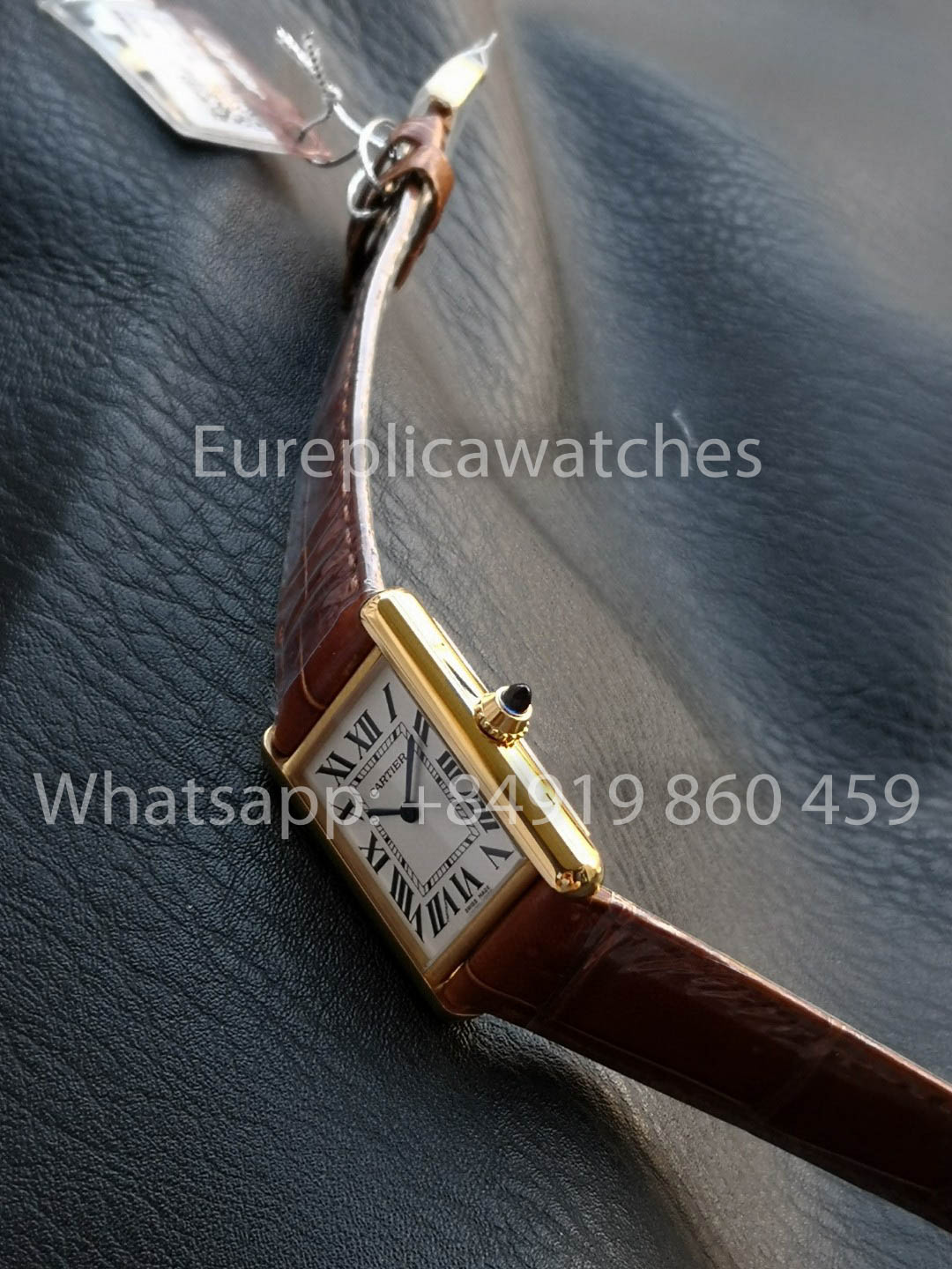 Cartier Tank TANK LOUIS CARTIER “Latest Hues” Edizione versione migliore 1:1 F1 Fabbrica Brown cinturino