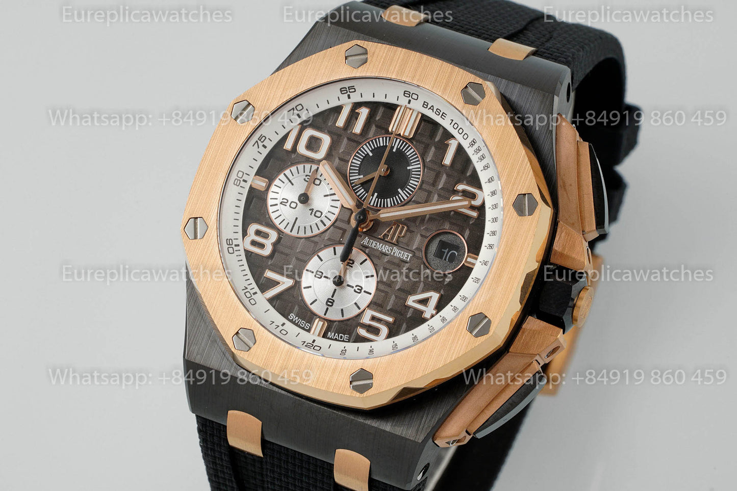 Royal Oak Cronógrafo automático 26405NR.OO.A002CA.01 TK Fabbrica versión mejorada 1:1