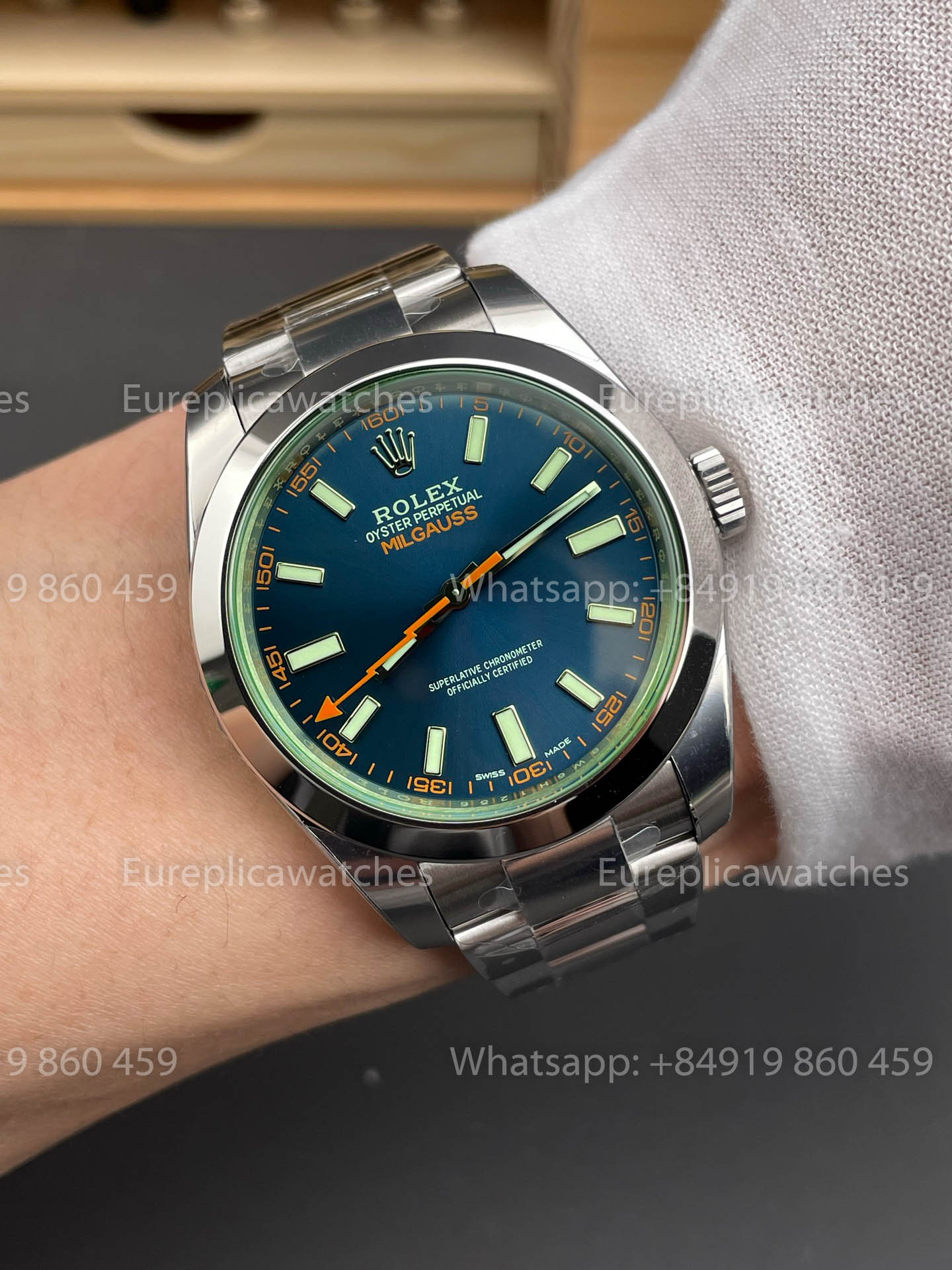 Rolex Milgauss 116400GV-0001 VS Fabbrica versione migliore 1:1 newest updated 2025