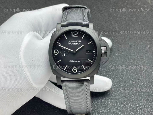 Panerai Luminor BiTempo PAM1467 - titanio DLC New York edizione limitata VS Fabbrica