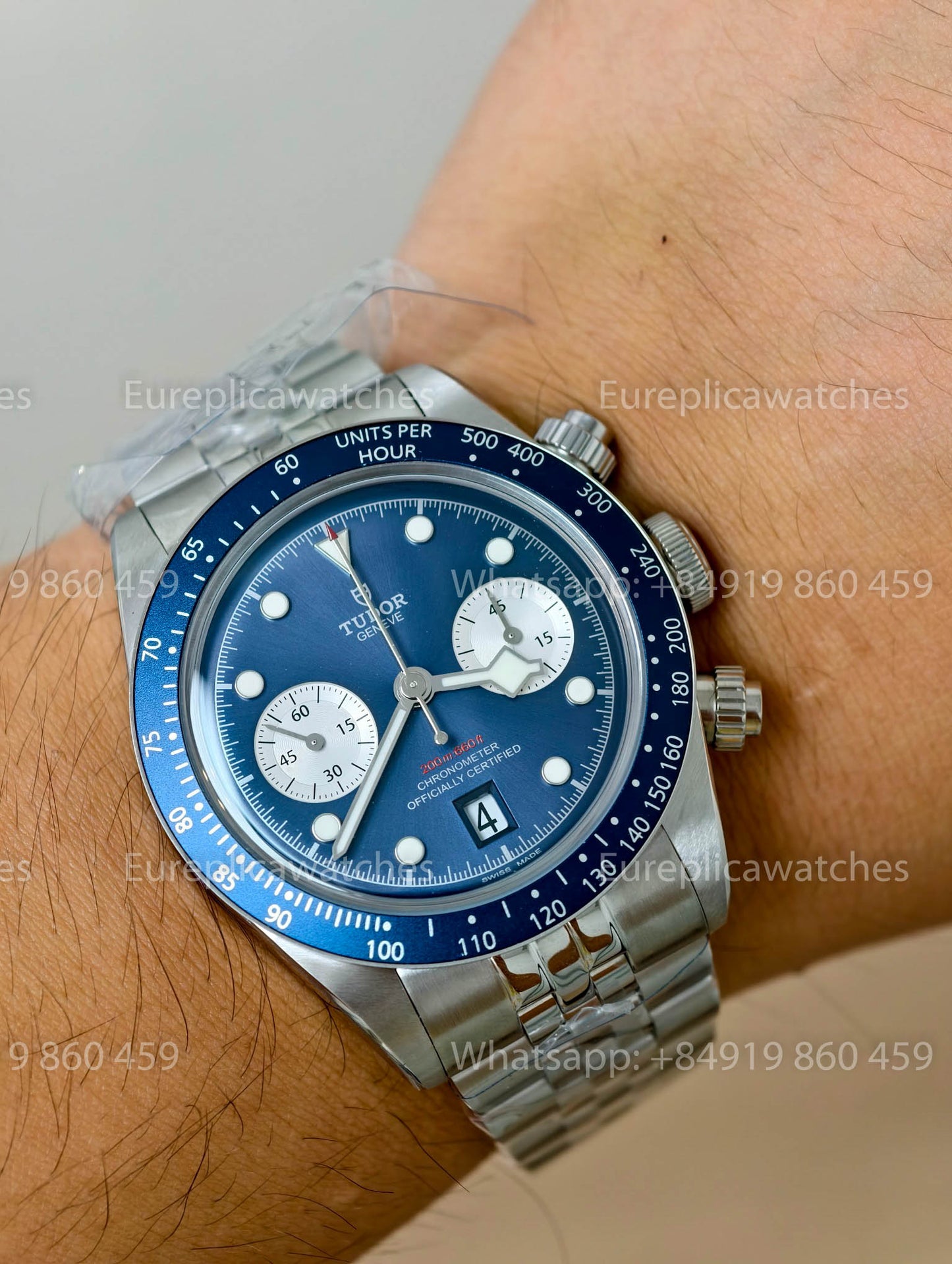 Tudor BlackBay 58 Silver Ag925 79010SG-0001 ZF Fabbrica versione migliore 1:1 Blue Dial