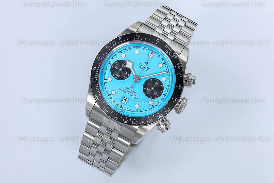 TUDOR BLACK BAY CHRONO STEEL M79360N-0024  ZF Fabbrica versione migliore 1:1 Tiffany dial