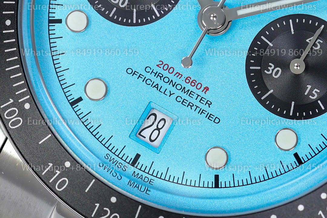 TUDOR BLACK BAY CHRONO STEEL M79360N-0024  ZF Fabbrica versione migliore 1:1 Tiffany dial