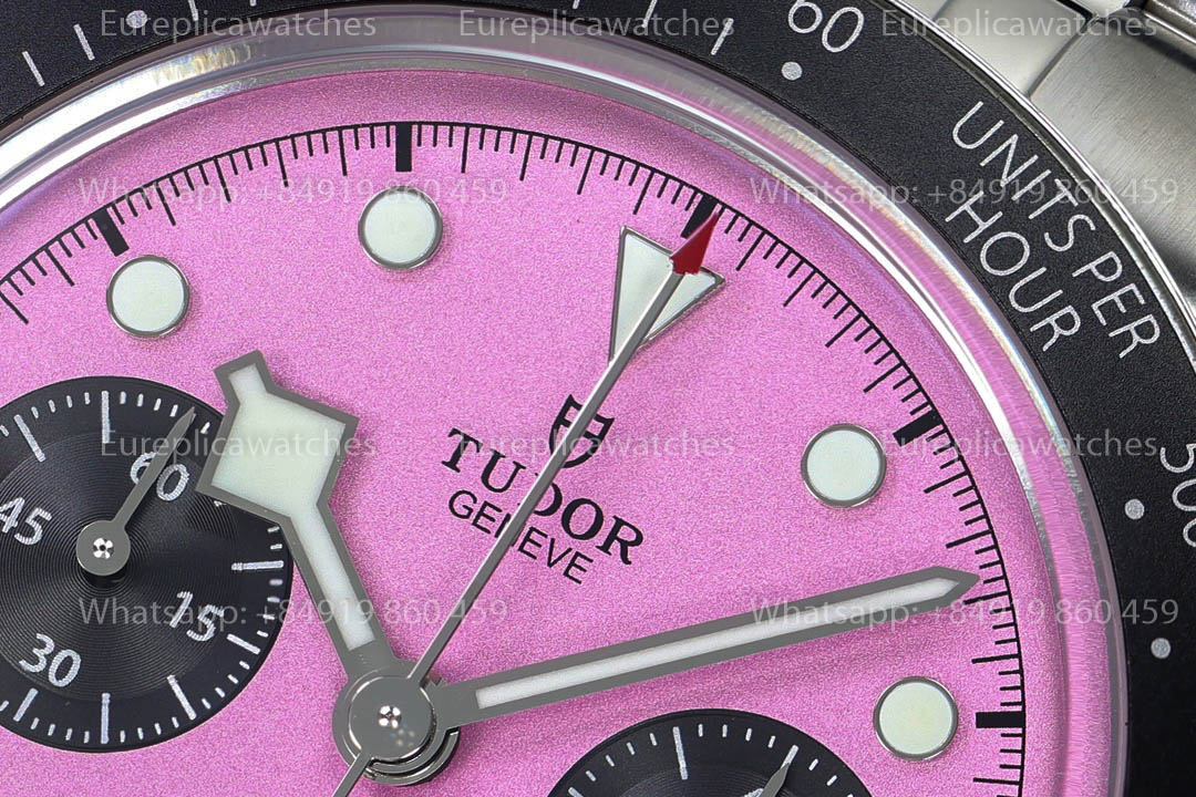 TUDOR BLACK BAY CHRONO STEEL M79360N-0019 41MM  ZF Fabbrica versione migliore 1:1 Pink dial