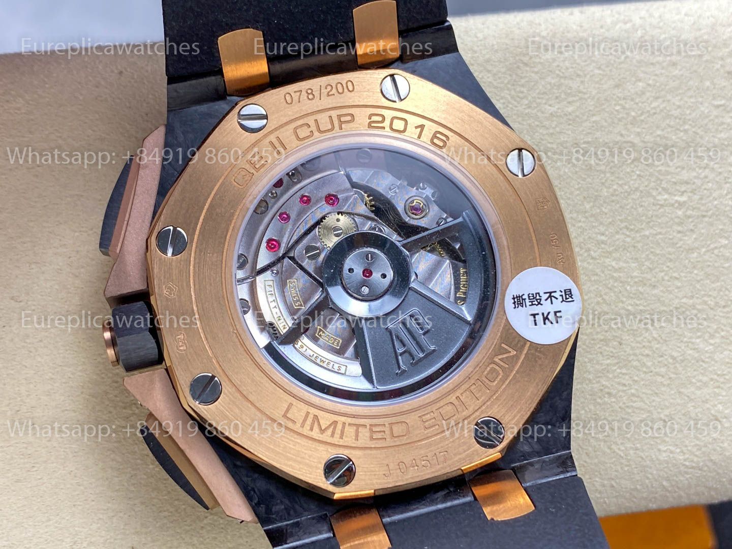 Audemars Piguet Royal Oak Offshore Chronograph "QE ​​II Cup 2016" versión mejorada 1:1 TK Fabbrica