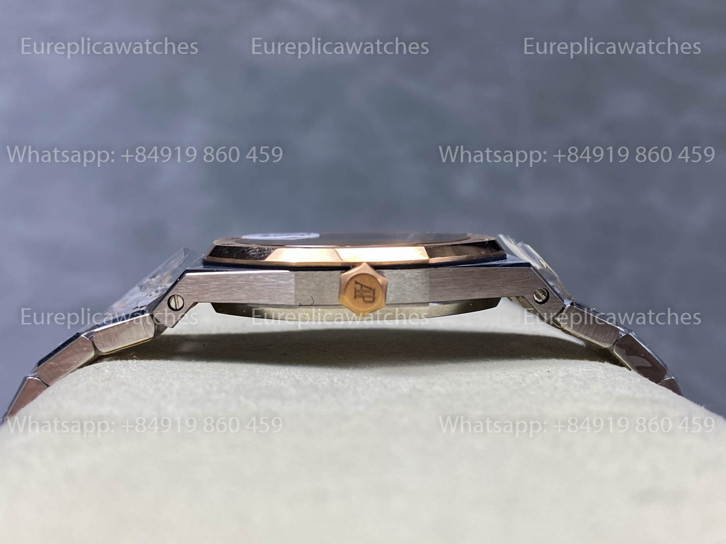 Audemars Piguet Royal Oak Quartz 33mm 67651 Rose gold White Dial TK Fabbrica versione migliore 1:1