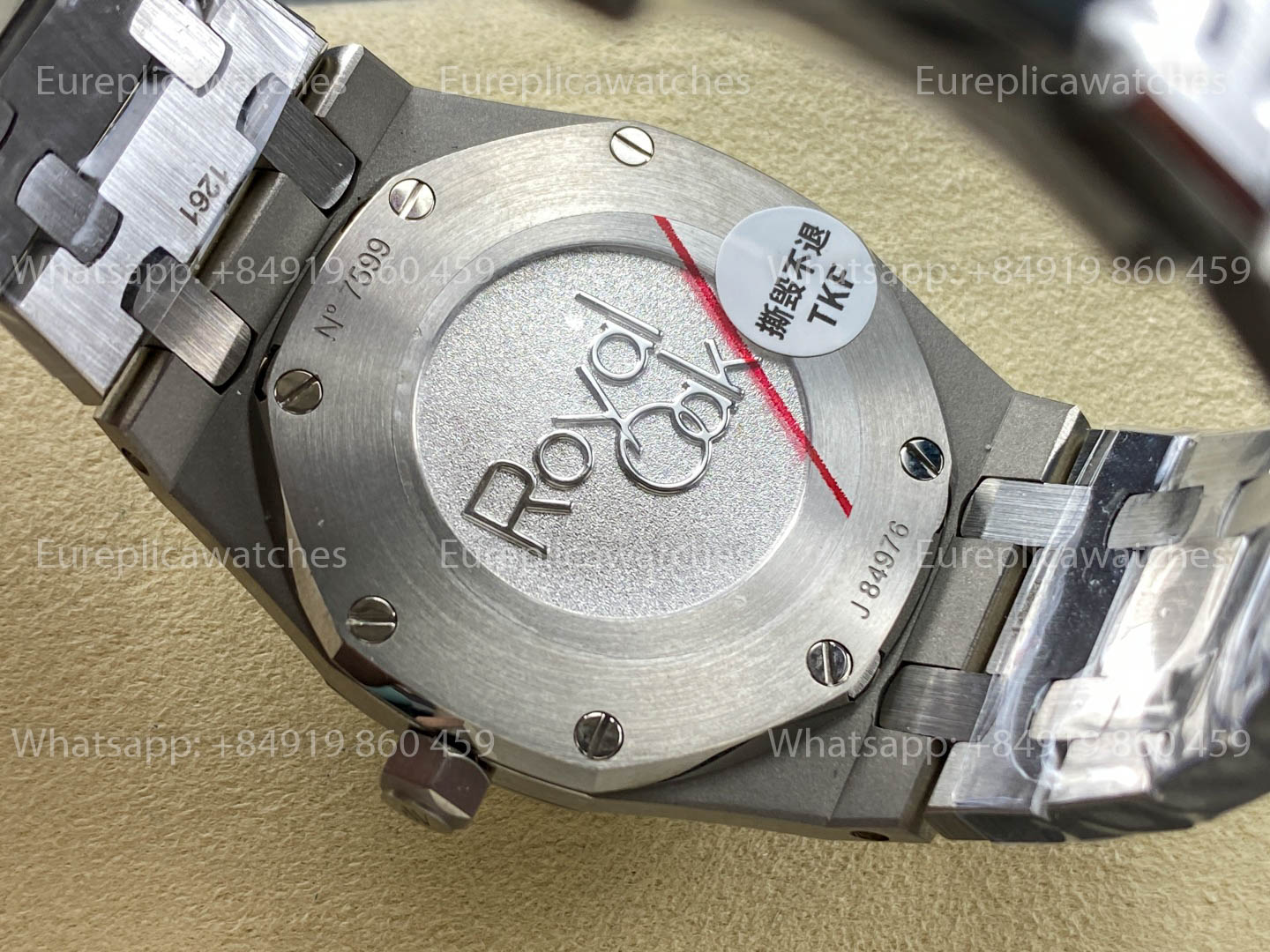 Audemars Piguet Royal Oak Quartz 33mm 67651SR White Dial TK Fabbrica versione migliore 1:1