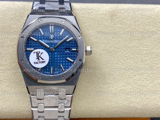 Audemars Piguet Royal Oak Quartz 33mm 67651SR Blue Dial TK Fabbrica versione migliore 1:1