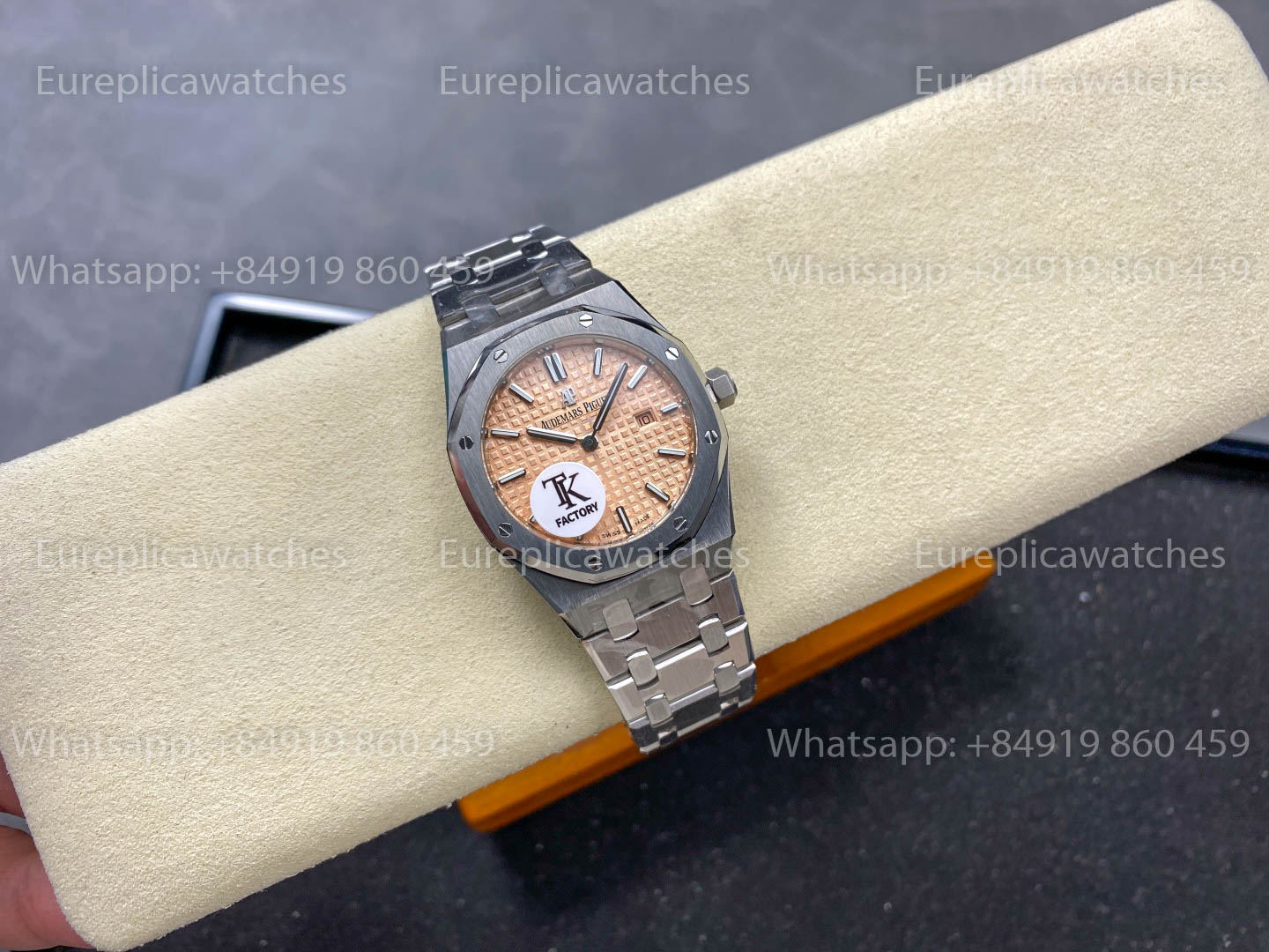 Audemars Piguet Royal Oak Quartz 33mm 67651SR Yellow Dial TK Fabbrica versione migliore 1:1