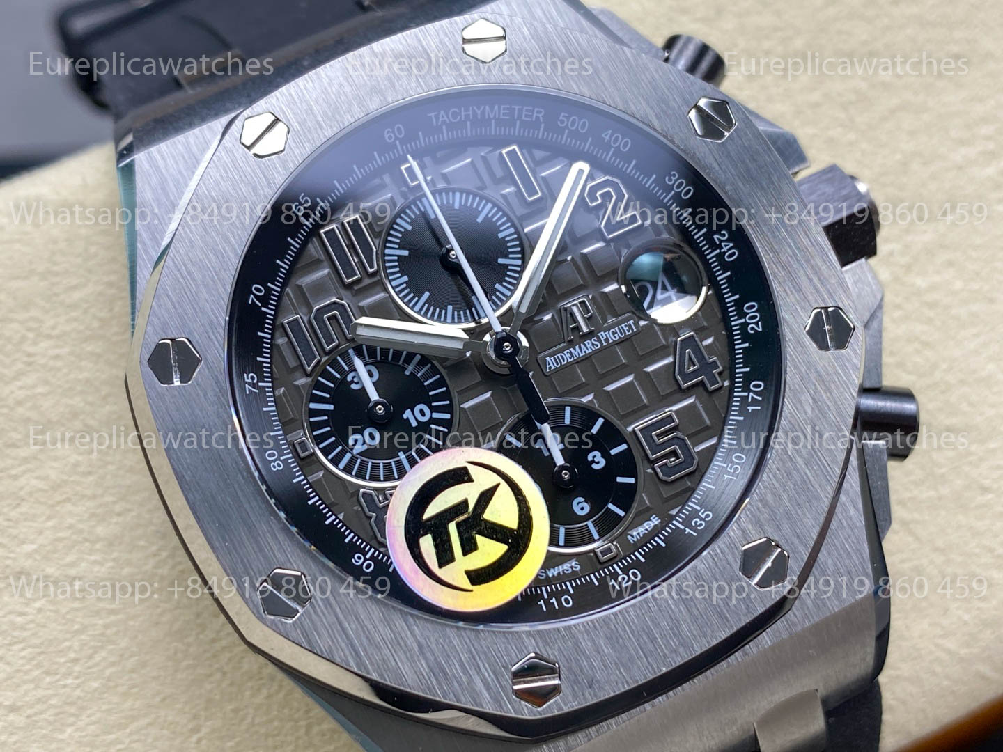 Royal Oak Cronógrafo automático 26470ST “Batman" TK Fabbrica versión mejorada 1:1