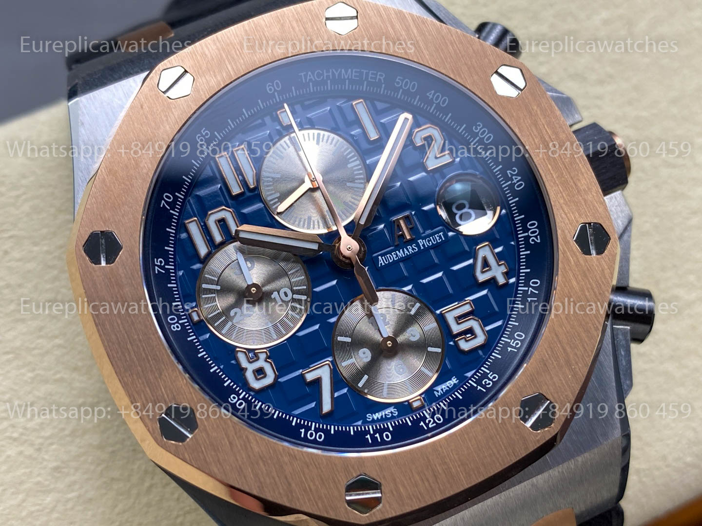 Royal Oak Cronógrafo automático 26471SR.OO.D101CR.01 TK Fabbrica versión mejorada 1:1
