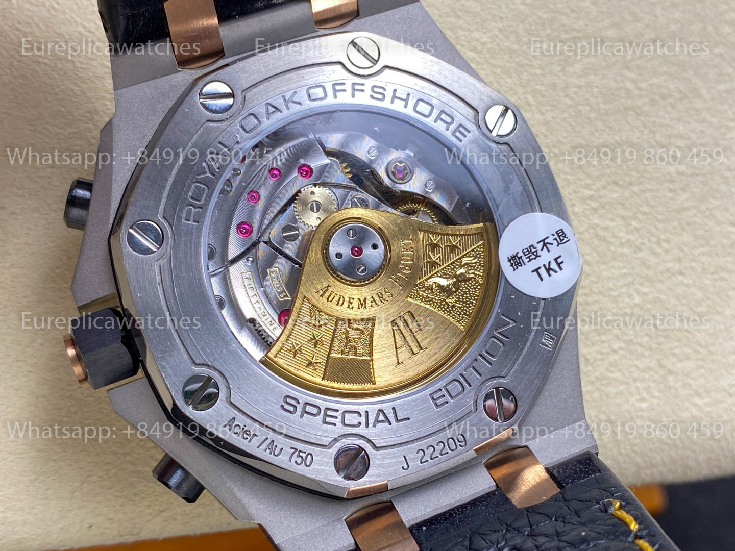 Royal Oak Cronógrafo automático 26471SR.OO.D101CR.01 TK Fabbrica versión mejorada 1:1