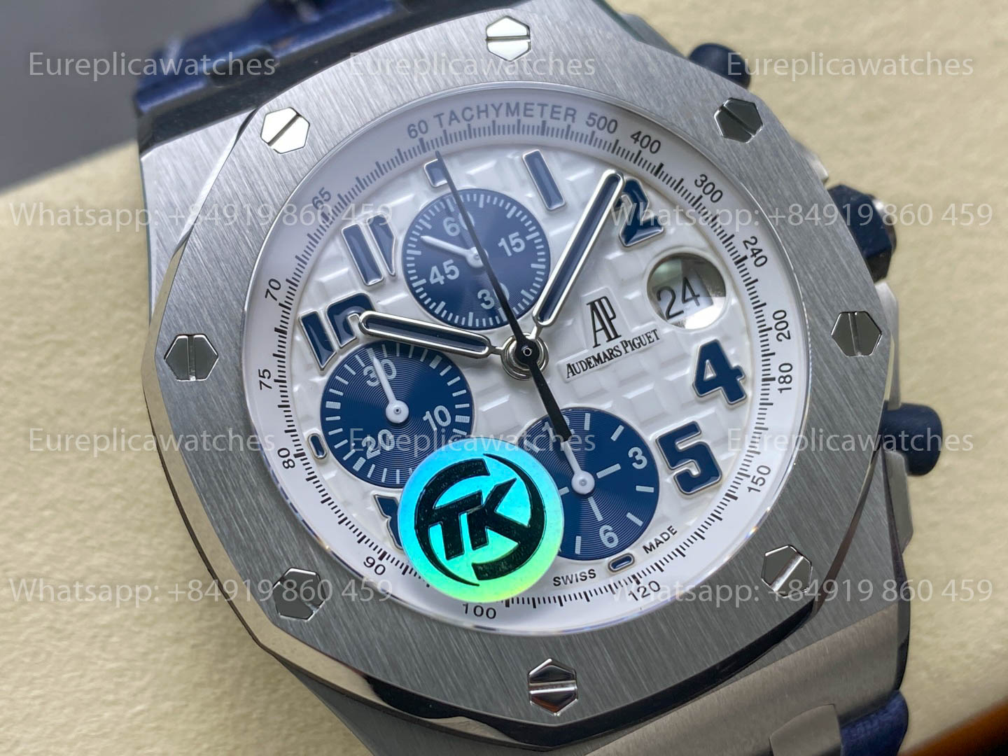 Royal Oak Cronógrafo automático Navy 26170ST.OO.D305CR.01 versión mejorada 1:1 TK Fabbrica