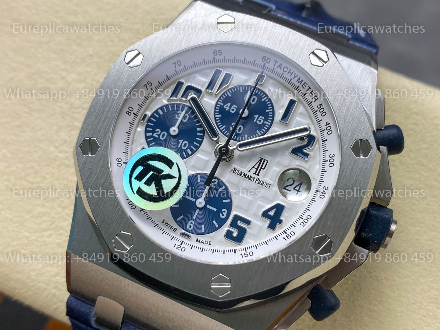 Royal Oak Cronógrafo automático Navy 26170ST.OO.D305CR.01 versión mejorada 1:1 TK Fabbrica