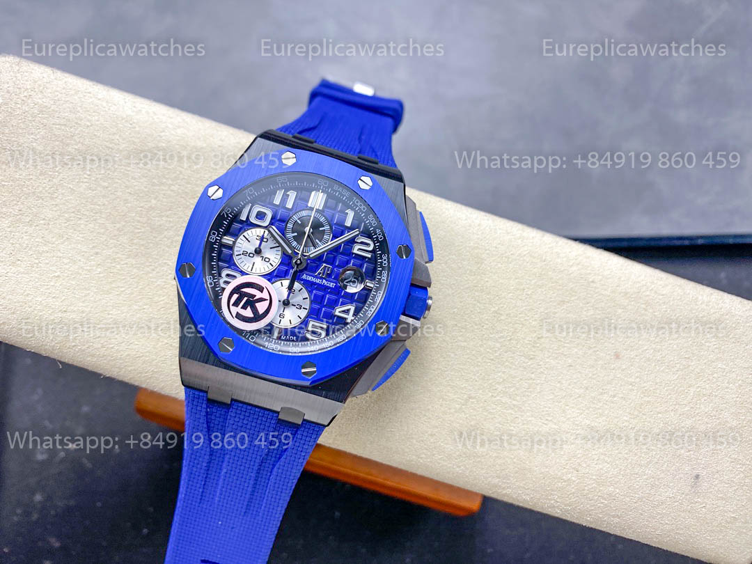 Audemars Piguet Royal Oak Offshore 26405ce.Oo.A030ca.01 TK Fabbrica versão melhor 1:1 Blue Ceramic