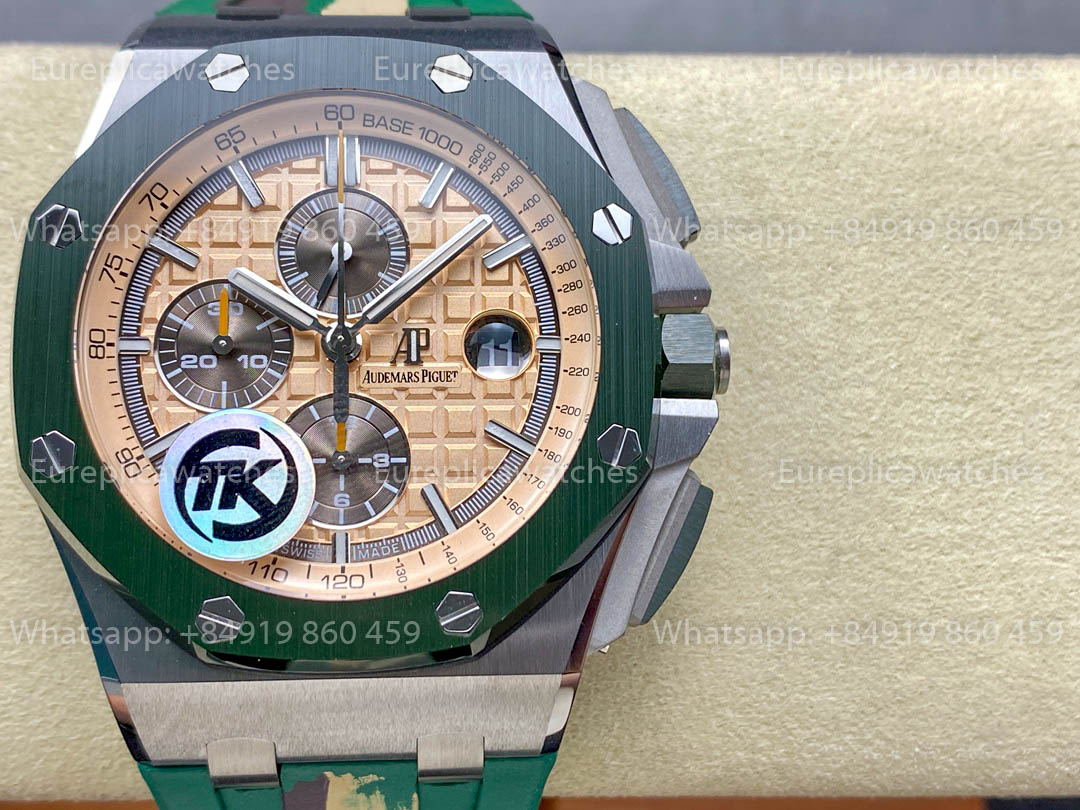 Audemars Piguet Royal Oak Offshore CAMO for AED TK Fabbrica versione migliore 1:1 Yellow Dial