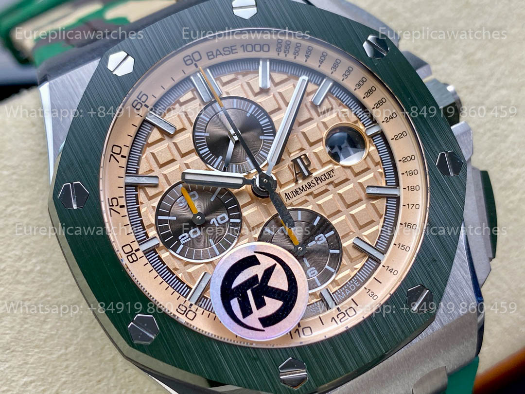 Audemars Piguet Royal Oak Offshore CAMO for AED TK Fabbrica versione migliore 1:1 Yellow Dial