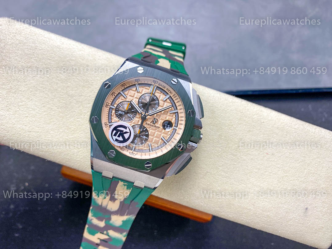 Audemars Piguet Royal Oak Offshore CAMO for AED TK Fabbrica versione migliore 1:1 Yellow Dial