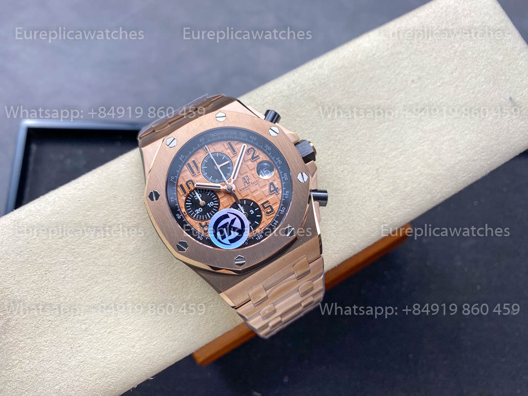 Audemars Piguet Royal Oak Offshore 26400 / 26238 / 26470 Series Rose Gold Dial TK Fabbrica acciaio inossidabile
