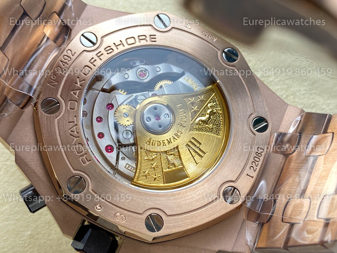Audemars Piguet Royal Oak Offshore 26400 / 26238 / 26470 Series Rose Gold Dial TK Fabbrica acciaio inossidabile