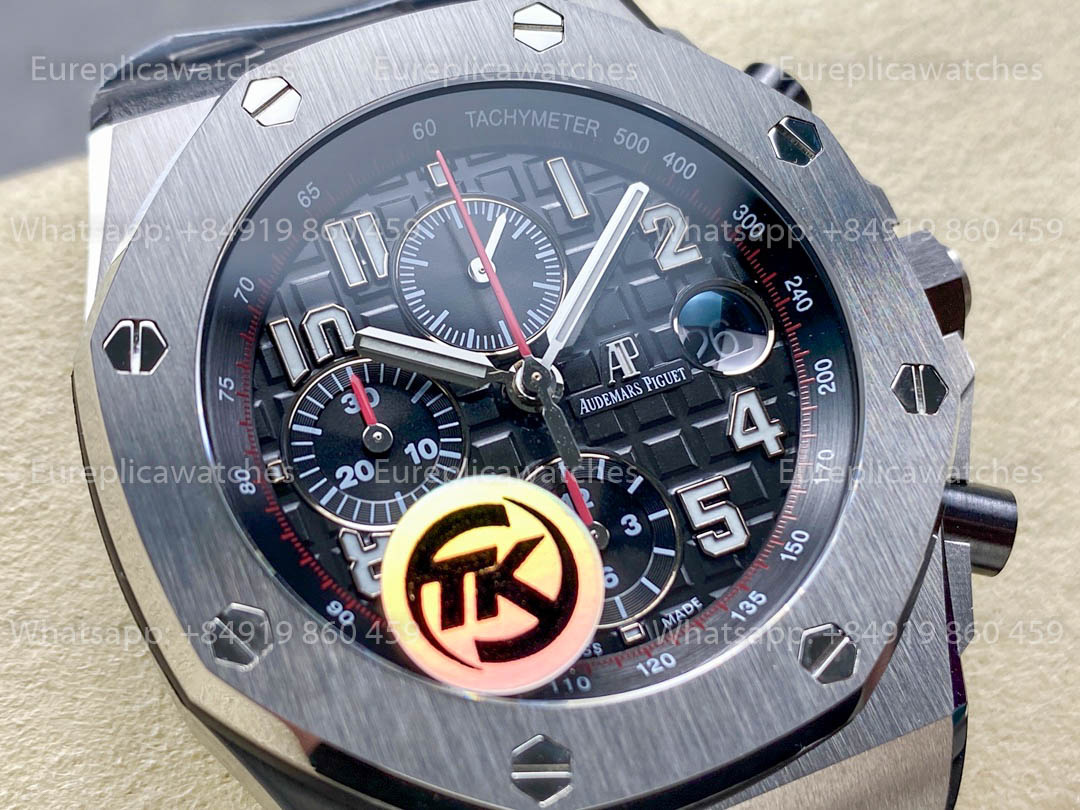 Audemars Piguet Royal Oak Offshore 26400 / 26238 / 26470 Series Black Dial TK Fabbrica acciaio inossidabile