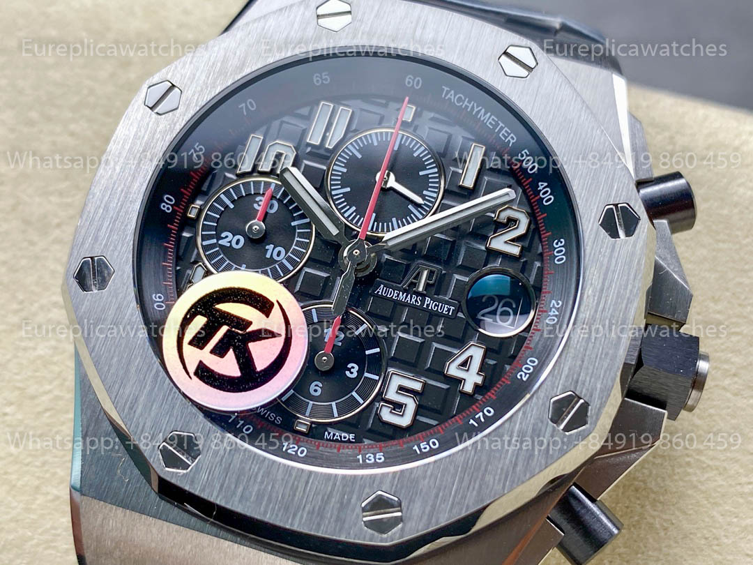 Audemars Piguet Royal Oak Offshore 26400 / 26238 / 26470 Series Black Dial TK Fabbrica acciaio inossidabile