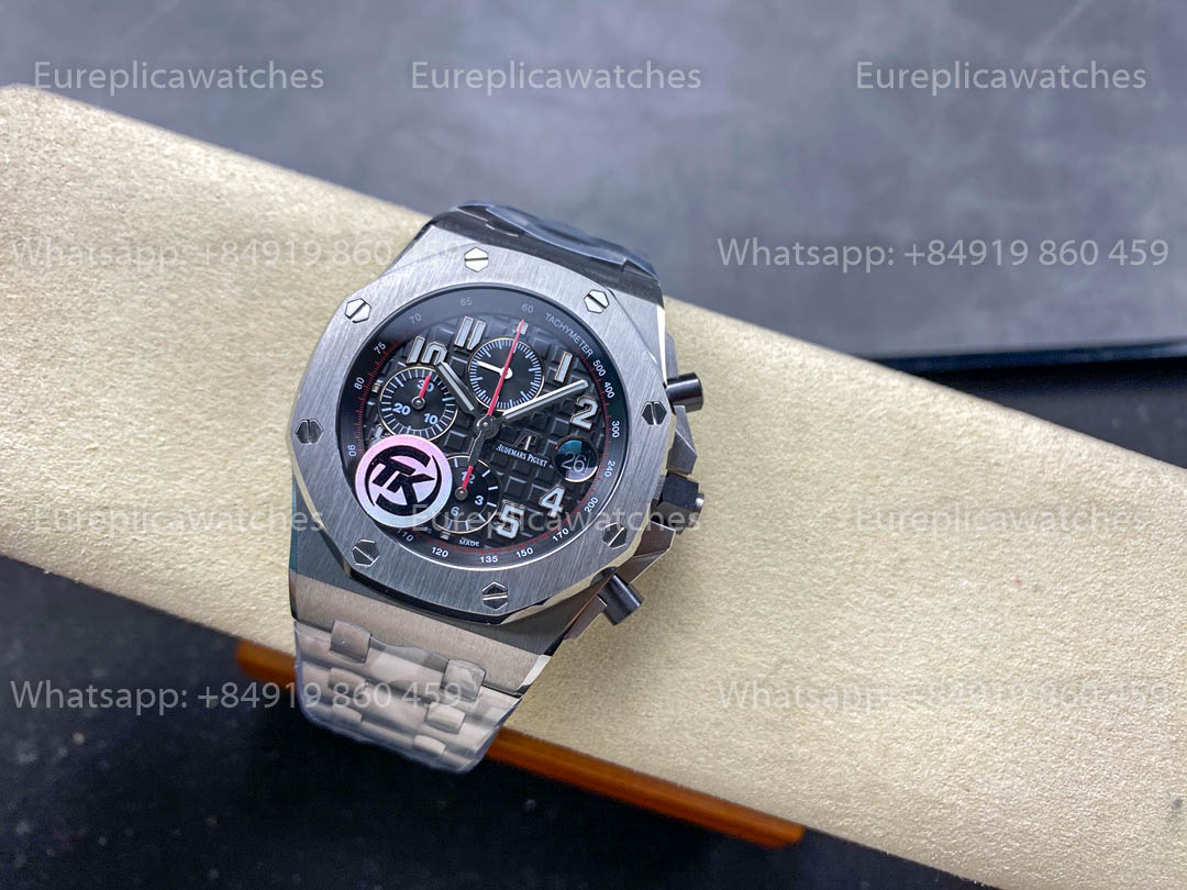 Audemars Piguet Royal Oak Offshore 26400 / 26238 / 26470 Series Black Dial TK Fabbrica acciaio inossidabile