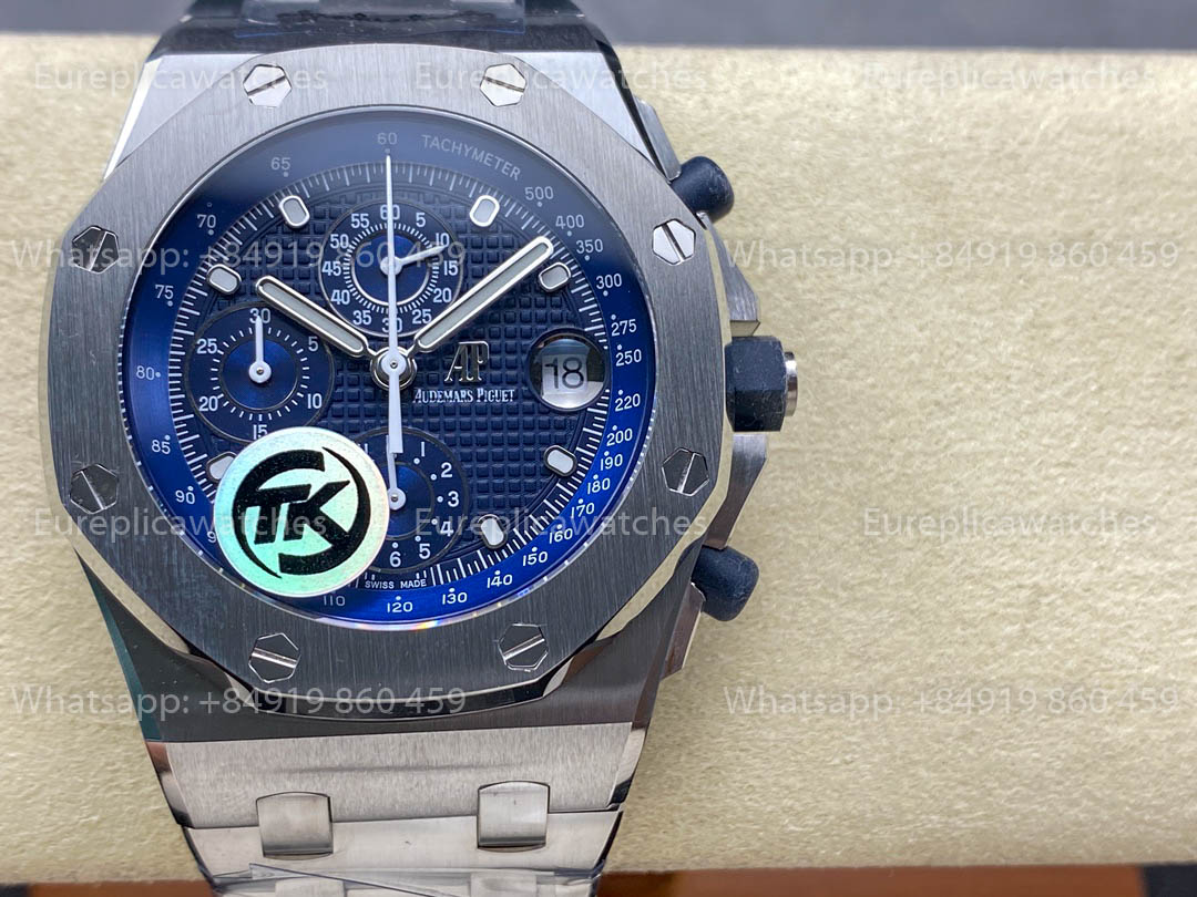 Audemars Piguet Royal Oak Offshore 26400 / 26238 / 26470 Series Blue Dial TK Fabbrica acciaio inossidabile