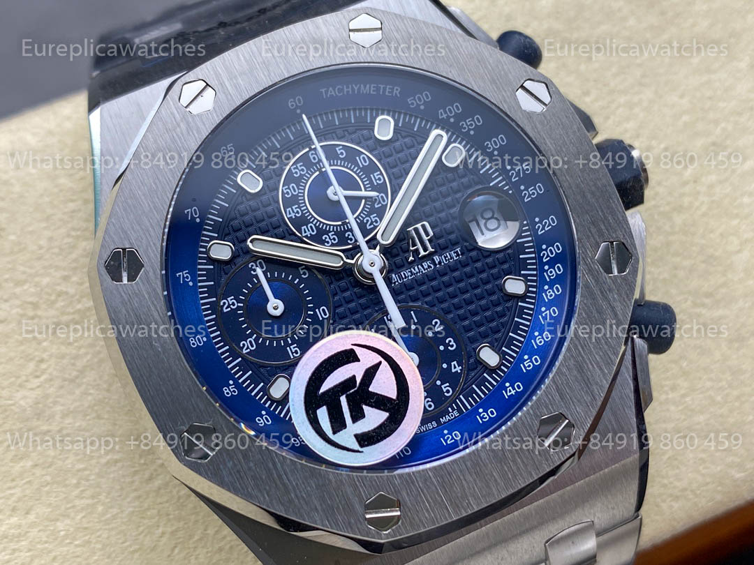 Audemars Piguet Royal Oak Offshore 26400 / 26238 / 26470 Series Blue Dial TK Fabbrica acciaio inossidabile
