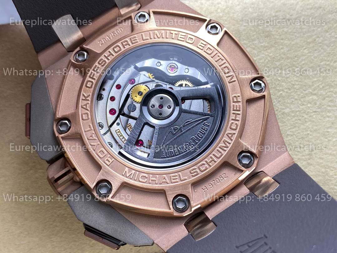 Audemars Piguet Royal Oak Offshore 26568OM Gray Dial Rose Gold TK Fábrica versão melhor 1:1