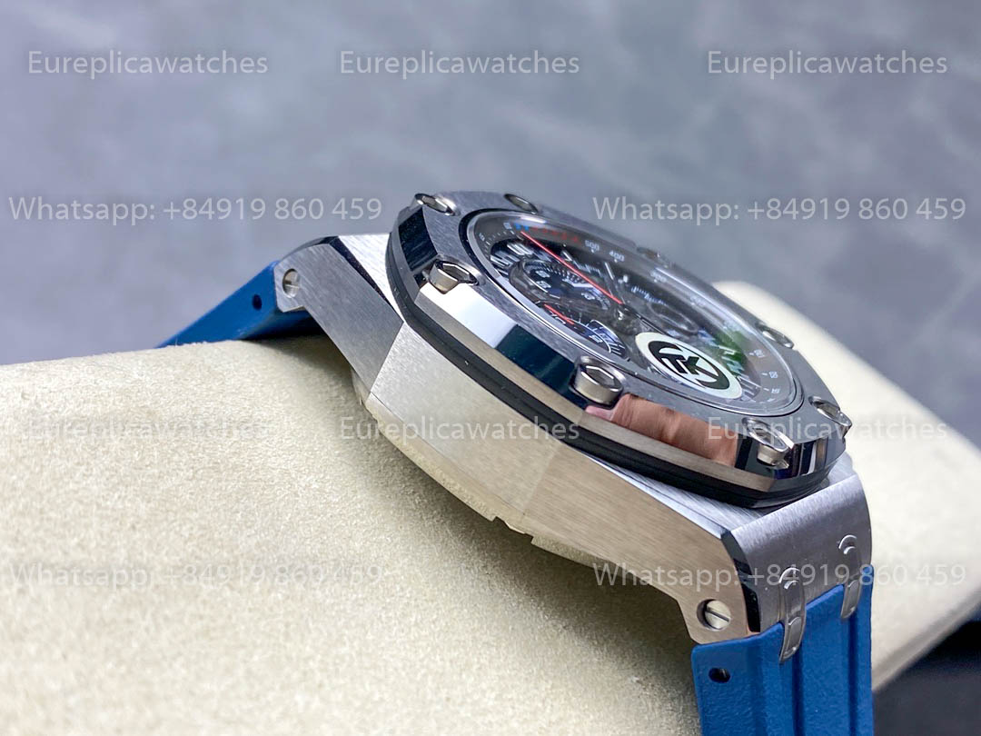 Audemars Piguet Royal Oak Offshore 26568OM Blue Dial TK Fábrica versão melhor 1:1