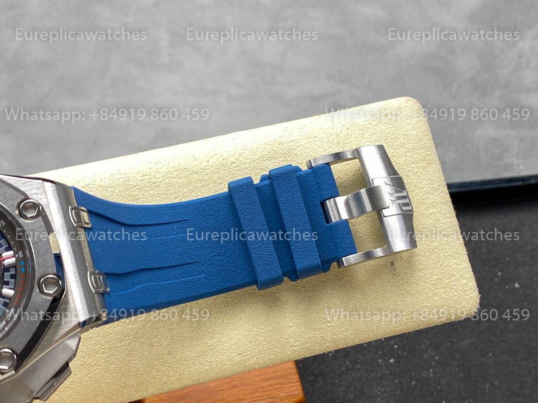 Audemars Piguet Royal Oak Offshore 26568OM Blue Dial TK Fábrica versão melhor 1:1