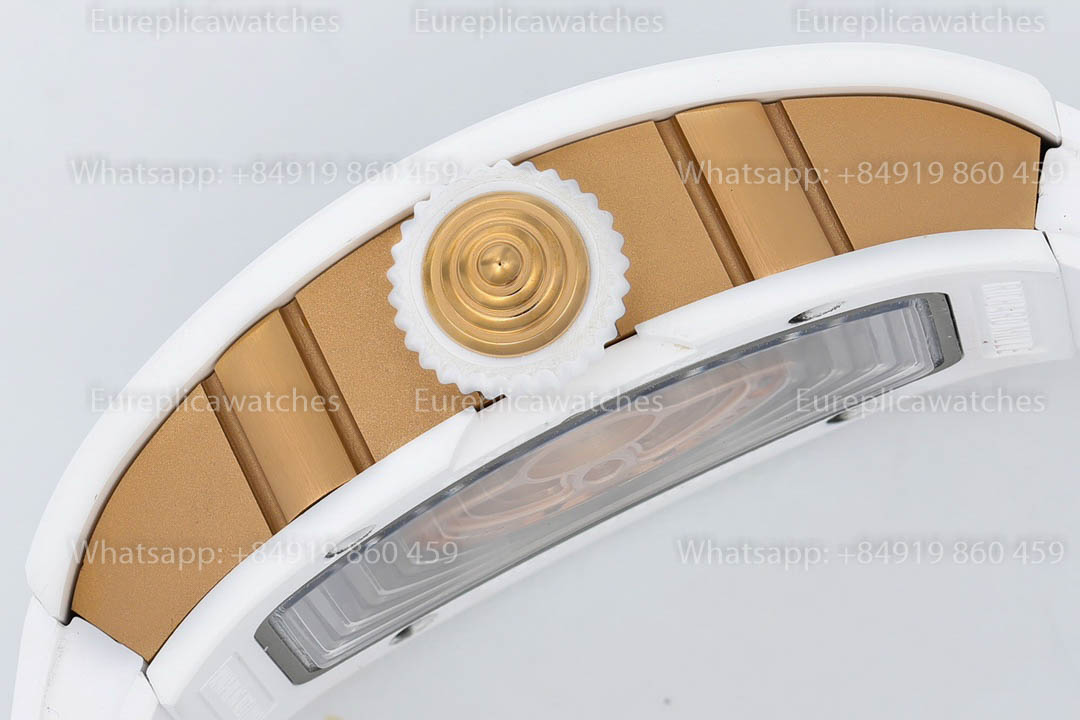 Richard Mille RM 07-01 White Ceramic Red-Lip versione migliore 1:1 ZF Fabbrica
