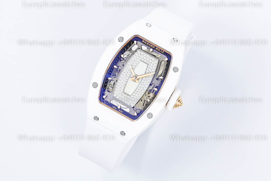 Richard Mille RM 07-01 White Ceramic MOP -Lip versione migliore 1:1 ZF Fabbrica