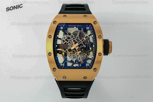 Richard Mille RM 035 “America’s Toro” versione migliore 1:1 Sonic Fabbrica 2025 Version V4
