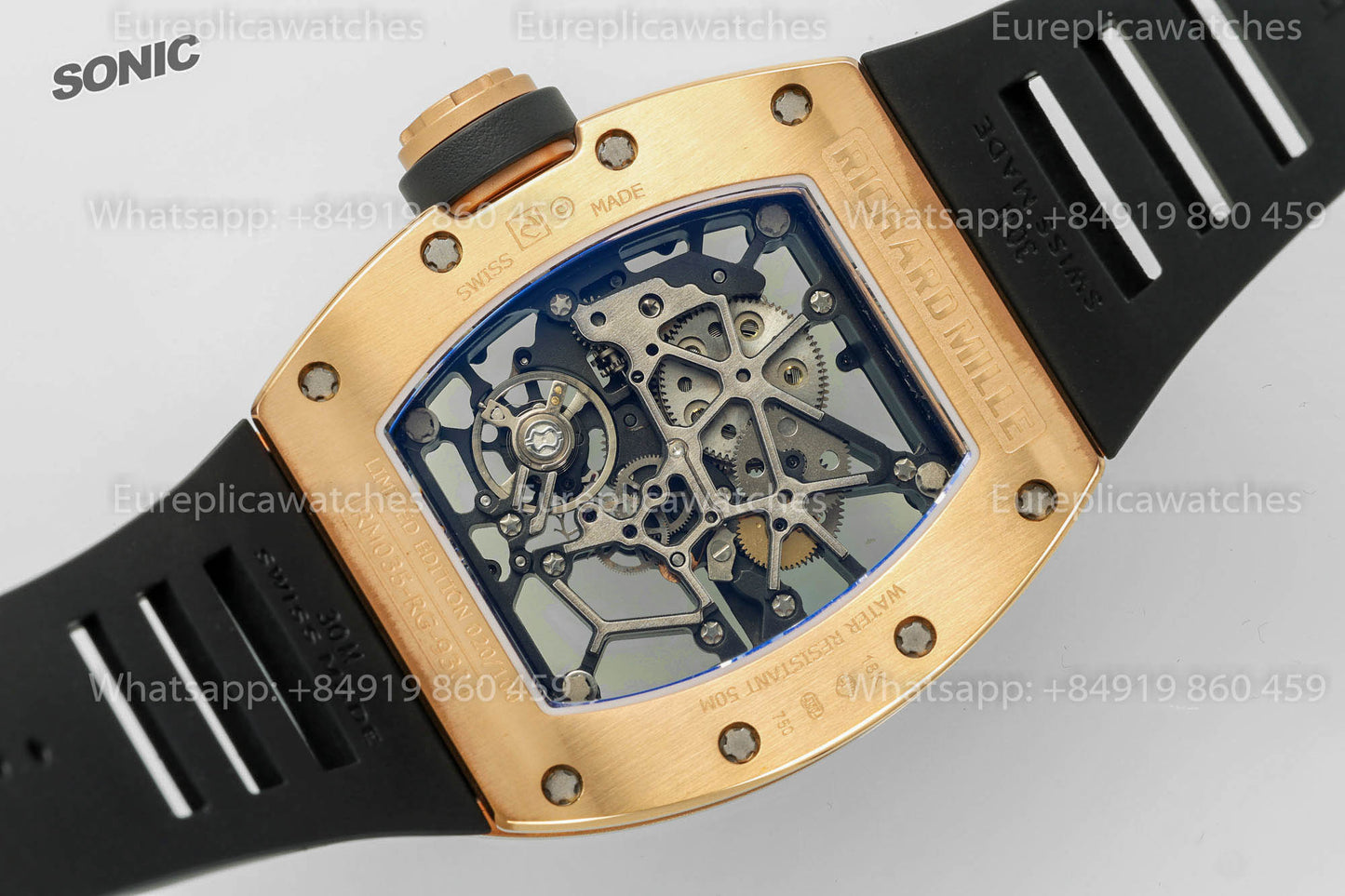 Richard Mille RM 035 “America's Toro” versão melhor 1:1 Sonic Fabbrica 2025 versão V4