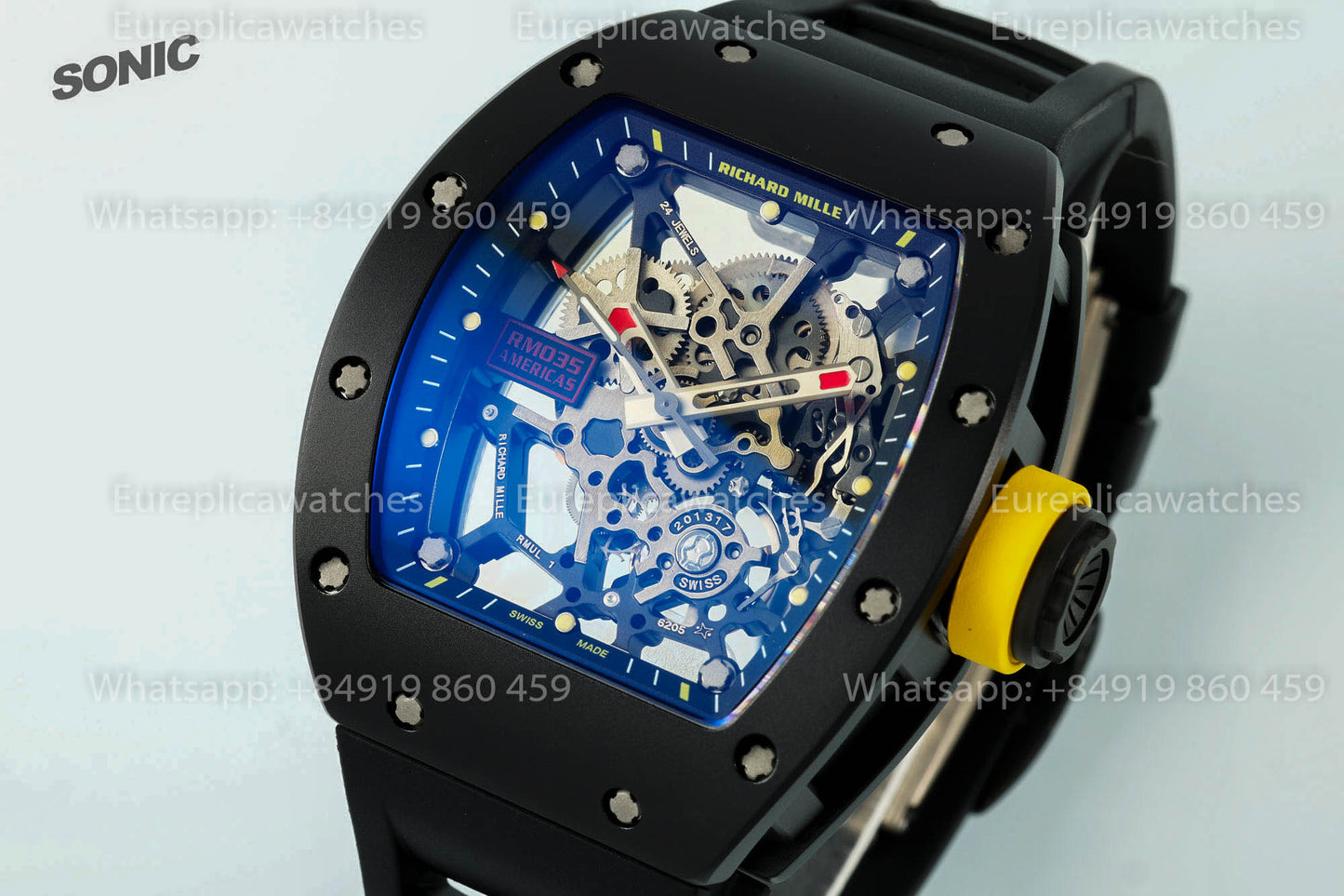 Richard Mille RM 035 “America’s Toro” Commemorative Edition versione migliore 1:1 Sonic Fabbrica V4