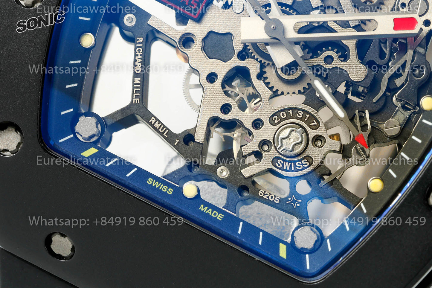 Richard Mille RM 035 “America’s Toro” Commemorative Edition versione migliore 1:1 Sonic Fabbrica V4